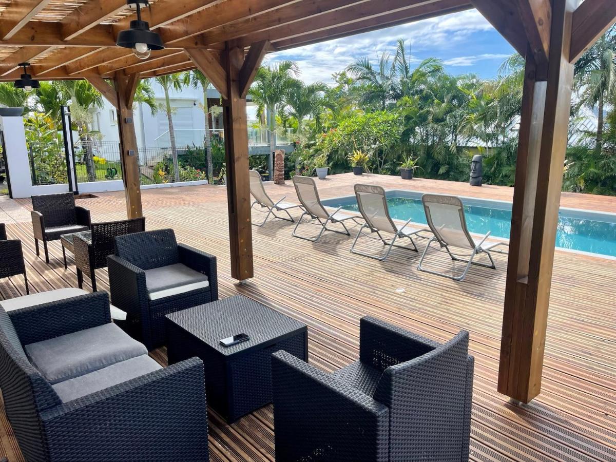 Villa Annadele, calme et vue exceptionnelle sur l'ocean Vincendo Extérieur photo