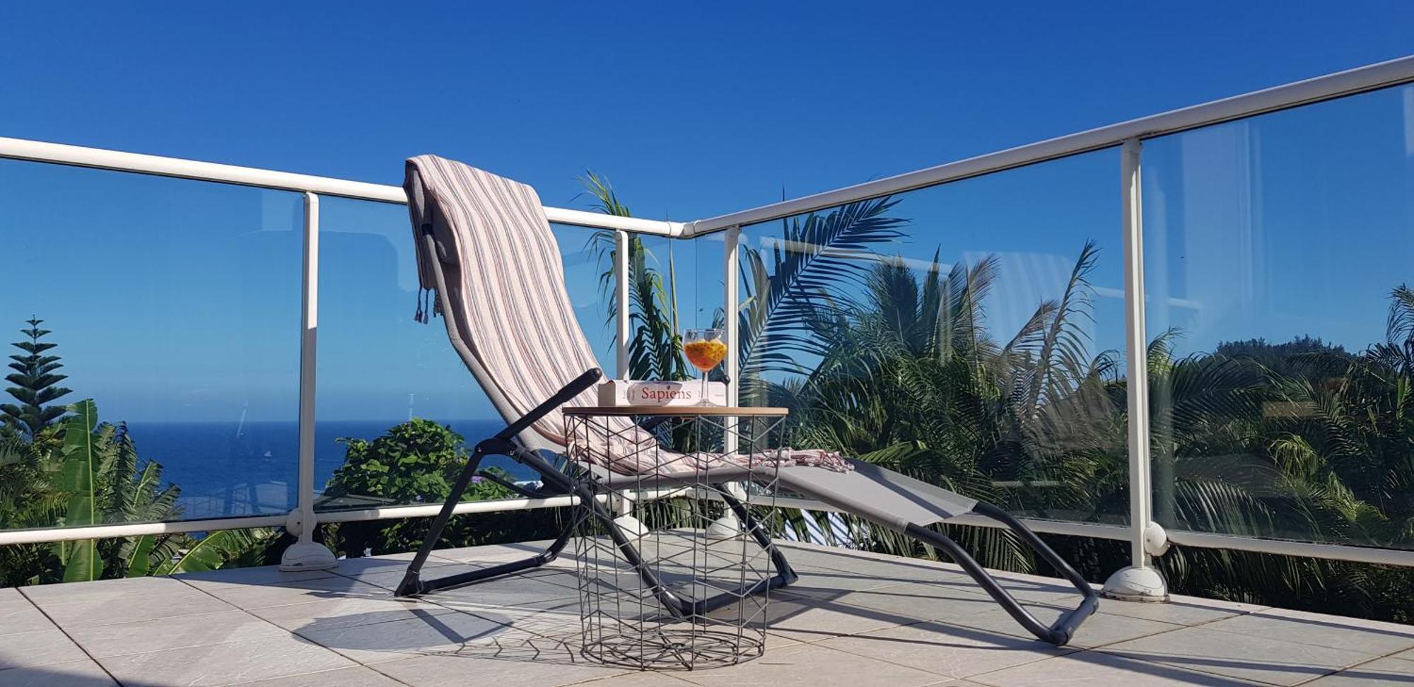 Villa Annadele, calme et vue exceptionnelle sur l'ocean Vincendo Extérieur photo
