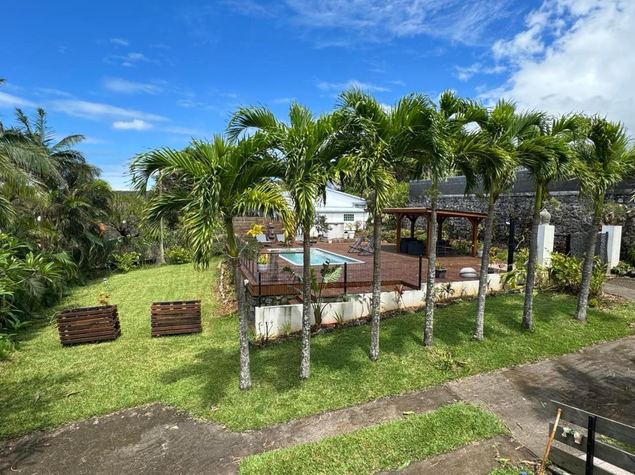 Villa Annadele, calme et vue exceptionnelle sur l'ocean Vincendo Extérieur photo