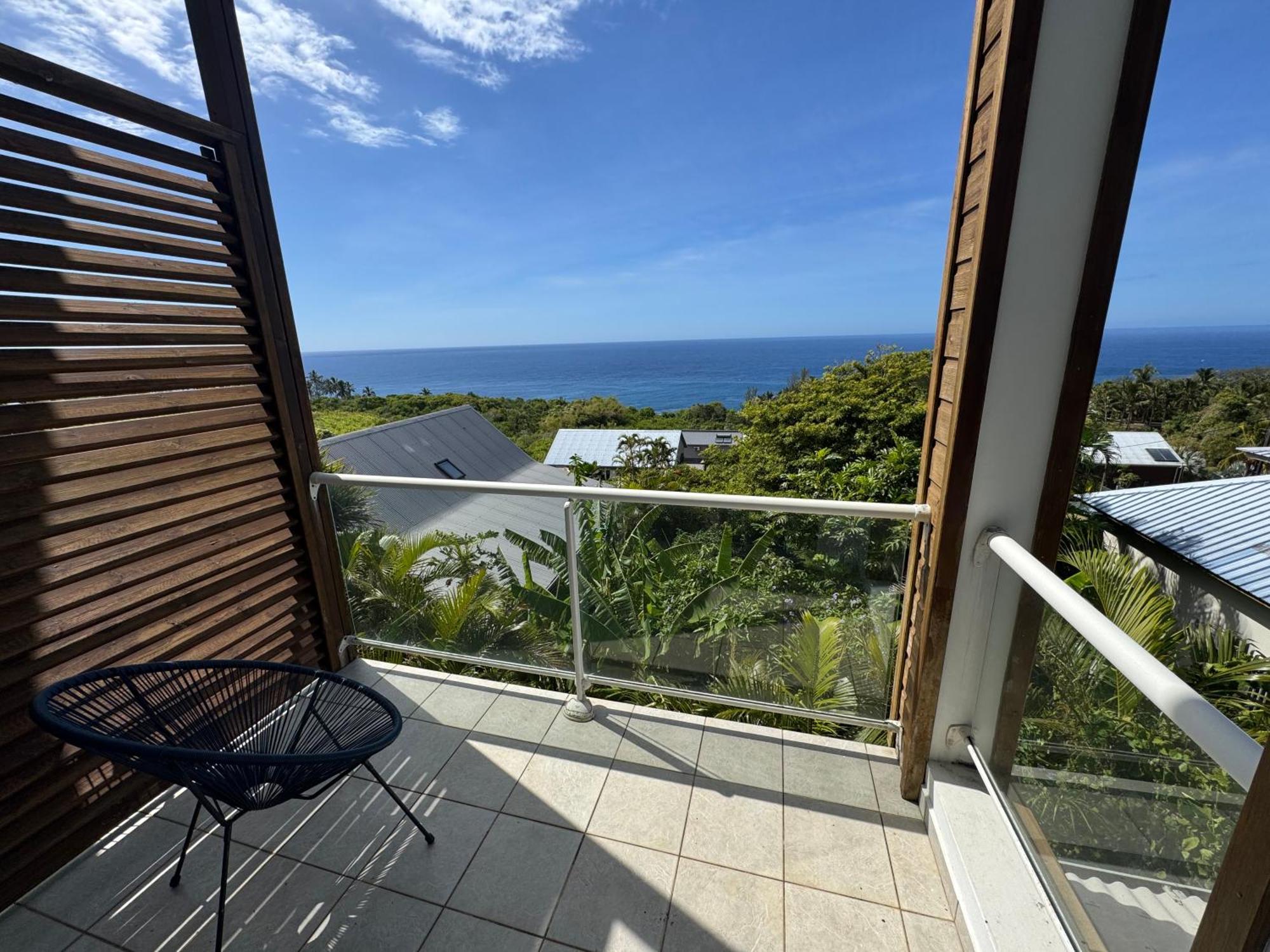 Villa Annadele, calme et vue exceptionnelle sur l'ocean Vincendo Extérieur photo